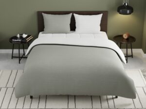 Double Face Grijs-Wit